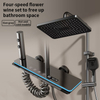 YF230530001 Intelligent LED Display Thermostatic Shower Set Piano Keys Bath Faucet System Soft Rainfall