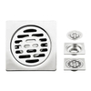 YF43001 Stainless Steel Floor Drain and Round Floor Drain With Brushed Color