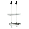 YF61125 Over The Door Shower Caddy Hanging Rustproof Shower Organizer No Drilling Bathroom Rack for Inside Shower Room