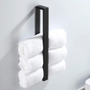 YF61305 Bathroom Towel Ring Wall Mounted Hand Towel Bar Modern Square Style Towel Rack