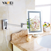 YF69105 Modern Stainless Steel Hanging Mirror Simple Cosmetic Mirror for Hotel Bathroom Bedroom Toilet