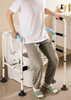 YF68248 Height & Width Adjustable Handicap Toilet Grab Bar 300lbs Weight Capacity Toilet Frame for Elderly