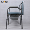 YF68109 Toilet Chair Hospital Home Elderly Patient Chair in Toilet WC Foldable 100kg Loading Chair for Hospital Use