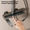 YF230530009 Space Aluminum Alloy Shower Set with Intelligent Hot and Cold Shower Set for Bathroom