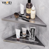 YF500200002 Bathroom Corner Shelf Shower Shelf Caddy Wall Mount Triangular Corner Shelf Shampoo Holder Storage Rack 