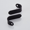 YF1301 Aluminum Hardware Accessories Set black Towel Rack Shelf bathroom products