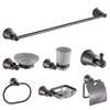  Bathroom Accessories Bathroom Sanitary Hardware Set Wall Mounted Bathroom Towel Racks for Small Spaces