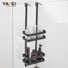 YF61127 Shower Caddy Hanging, Shower Organizer Hanging for Bathroom, Shower Basket with Hooks, Shower Storage, 