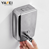 YF65108 Commercial Wall-Mounted Soap Dispenser Stainless Steel Large Capacity for Hand Soap Anti-Rust Design for Bathrooms Hotels Restaurants Or Home Use 