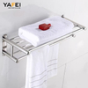 YF210910006 Towel Racks for Bathroom, Towel Rack Wall Mounted with Tower Bars, SUS 304 Stainless Steel Bathroom Shelf, Heavy Duty Hand Towel Holder