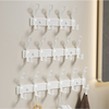 YF9114 Affordable Large Volume Bathroom Accessories Design Coat Hooks Towel Clothes Row Hooks