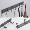 YF9105 Wall Hooks Racks Haning Row Hooks for Coat Hat Towel Purse Robes Mudroom Bathroom Entryway