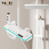 Yf230530002 የማሰብ ችሎታ የ LED ማሳያ የፒያኖስቲክ ገላ መታጠቢያ ገንዳ የፒያኖ የመታጠቢያ ገንዳ ስርዓት ለስላሳ ዝናብ