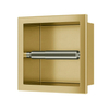 YF61132 Neodrain Recessed Toilet Paper Holder Built-in, Stainless Steel Recessed Tissue Paper Roll Holder in Wall