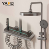 YF230530048 Modern Luxury Shower Faucet Set Hot Water Bathroom Bath Shower Set
