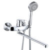 YF200550003 Shower Faucet Set Long Neck Shower Mixer Tap with Hand Held Shower Head Set