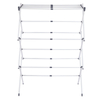 YF7134 Hot Sale Iron Space-Saving Laundry Cloth Dryer Foldable Stand Clothes Drying Rack Basics Foldable Portable Laundry Drying Rack for Air Drying Clothing, Indoor Outdoor Use 