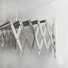 YF7186 Wall Mounted Clothes Drying Rack, Wide Large Rustproof Retractable Laundry Drying Rack