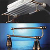 YF1319 Bathroom sanitary hardware wall mounted Brushed Gold ceramic bathroom accessory sets