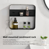 YF5322 Wall-Mounted Makeup and Skincare Organizers Cosmetic Storage Box for Bathroom, Living Roomand Bedroom