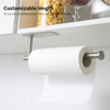 YF62152 Paper Towel Holder Under Cabinet - Silver Paper Towel Holder Wall Mount Stainless Steel paper holder