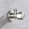 YF230400004 Stainless Steel Bathroom Shower Shut Off Valve Hot Cold Water Angle valve water stainless brushed angle stop valve