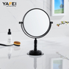 YF69124 Desk mirror Ladies Beauty Cosmetic Round Mirror Tabletop Standing Makeup Mirror