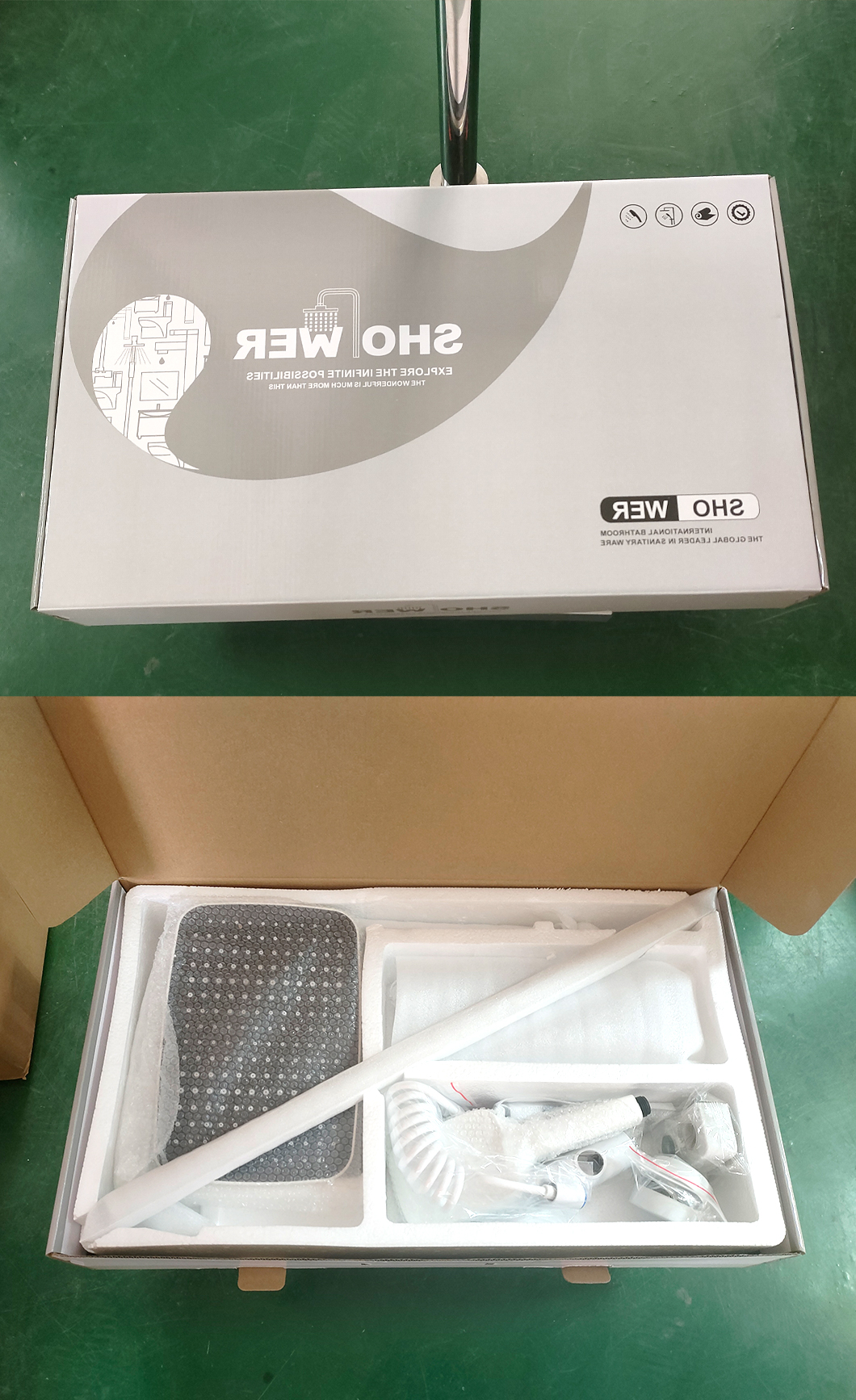 Jet Soft Spray Rainfall Shower Set