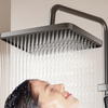 Yf230530002 የማሰብ ችሎታ የ LED ማሳያ የፒያኖስቲክ ገላ መታጠቢያ ገንዳ የፒያኖ የመታጠቢያ ገንዳ ስርዓት ለስላሳ ዝናብ
