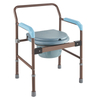 YF68109 Toilet Chair Hospital Home Elderly Patient Chair in Toilet WC Foldable 100kg Loading Chair for Hospital Use