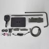 YF230530049 Bathroom Full Shower System Black Gold Bathing Luxury Shower Kit 4 Functions Shower Set