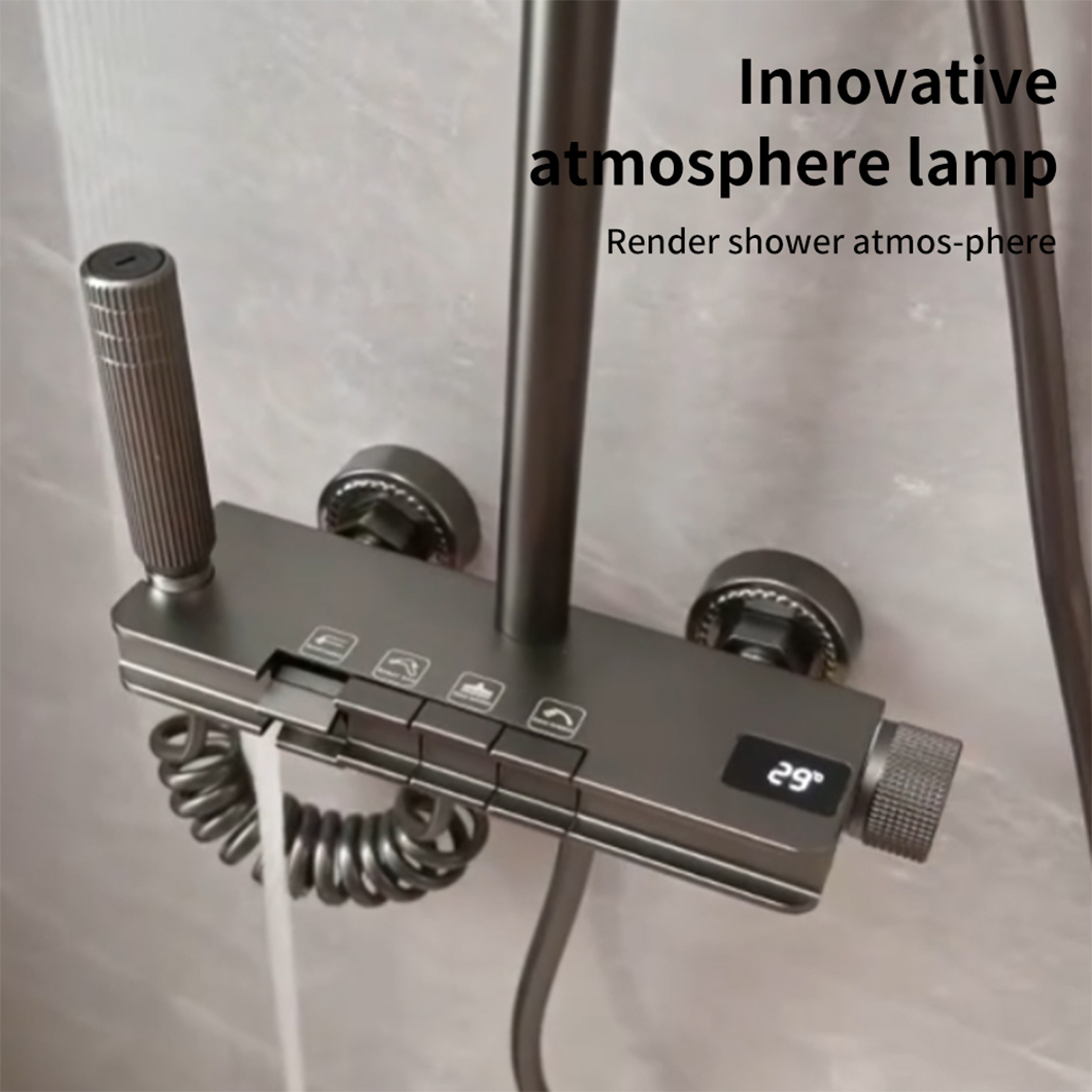 Luxury Full-Featured Bathroom Shower System