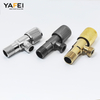 YF230400002 Stainless Steel Body Angle Valve Toilet Sus 304 Angle Stop Valve Shut off water stainless brushed angle stop valve