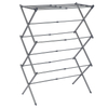 YF7134 Hot Sale Iron Space-Saving Laundry Cloth Dryer Foldable Stand Clothes Drying Rack Basics Foldable Portable Laundry Drying Rack for Air Drying Clothing, Indoor Outdoor Use 