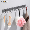 YF9105 Wall Hooks Racks Haning Row Hooks for Coat Hat Towel Purse Robes Mudroom Bathroom Entryway