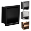 YF61133 Bathroom Toilet Paper Holder Concealed Recessed Roll Holder, Stainless Steel Tissue Box in-Wall 