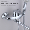 YF200550003 Shower Faucet Set Long Neck Shower Mixer Tap with Hand Held Shower Head Set