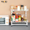 YF500100019 Kitchen Organizer High Quality Dish Drying Rack Over Sink Dish Drainer 2 Tier Dish Rack Escurridor