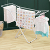 YF7129 Foldable Free Standing Drying Rack Clothing with Height Adjusted Wings Space Saving Indoor Outdoor