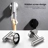 YF64111 304 Stainless Steel Bathroom Kitchen Wall Mounted Hat Towel Coat Robe Hanger Hook