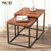 YF7133-2 Dining Room Furniture Wooden Tea Coffee Table for Living Room Furniture