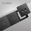 YF320100002 Different Wall Switch Socket Frames 1 Gang Frame Modular Design for Hotel