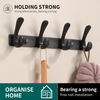 YF9130 Hat Organizer Hat Rack for Wall, Coat Hanger Wall Mount, Towel Racks for Bathroom