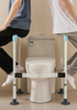 YF68248 Height & Width Adjustable Handicap Toilet Grab Bar 300lbs Weight Capacity Toilet Frame for Elderly