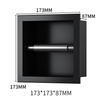 YF61132 Neodrain Recessed Toilet Paper Holder Built-in, Stainless Steel Recessed Tissue Paper Roll Holder in Wall