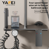 YF230530035 Gun Metal Grey Starlight Dusjkran Dusjsett Baderomsdusjbatteri