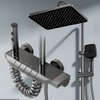 YF230530034 Bathroom Digital Display Faucet Wall Mounted Bathroom Shower Set System Shower Faucet Piano Shower Mixer Set