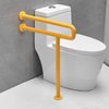 YF68101 Toilet Safety Rails Disabled Toilet Safety Frame Rails Wall Mounted Abs Stainless Steel Toilet Safety Hand Rails