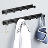 YF9113 Bathroom Towel Wall Bathrobe Hook Modern Design Bathroom Accessories Metal Hook Bathrobe Row Wall Hook