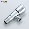 YF230400003 Water stainless brushed angle stop valve Stainless Steel Body Angle Valve Toilet Angle Stop Valve Shut off